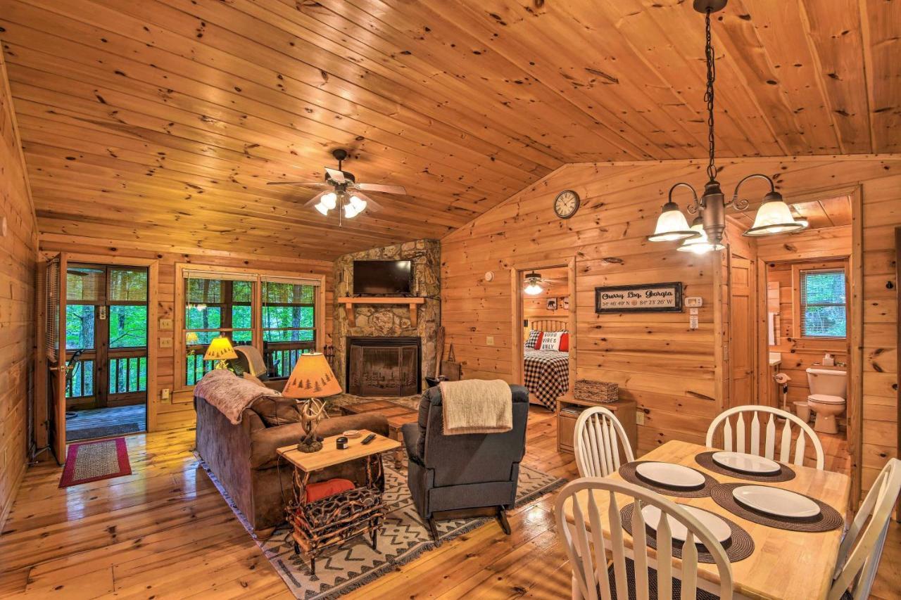 Pinot And Pine Chic Log Cabin About 5 Mi To 蓝岭 外观 照片