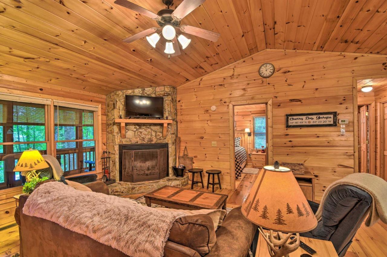 Pinot And Pine Chic Log Cabin About 5 Mi To 蓝岭 外观 照片