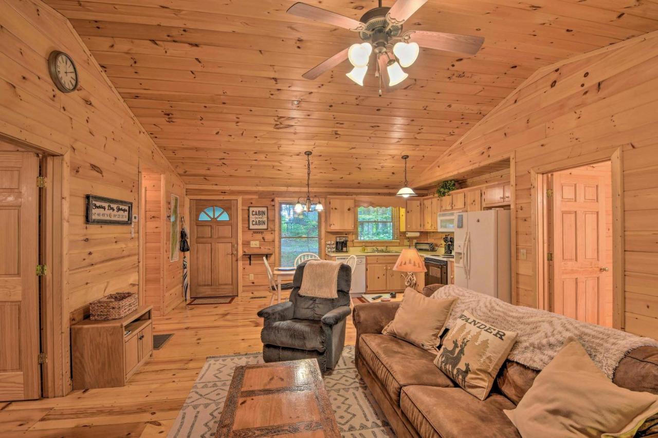 Pinot And Pine Chic Log Cabin About 5 Mi To 蓝岭 外观 照片