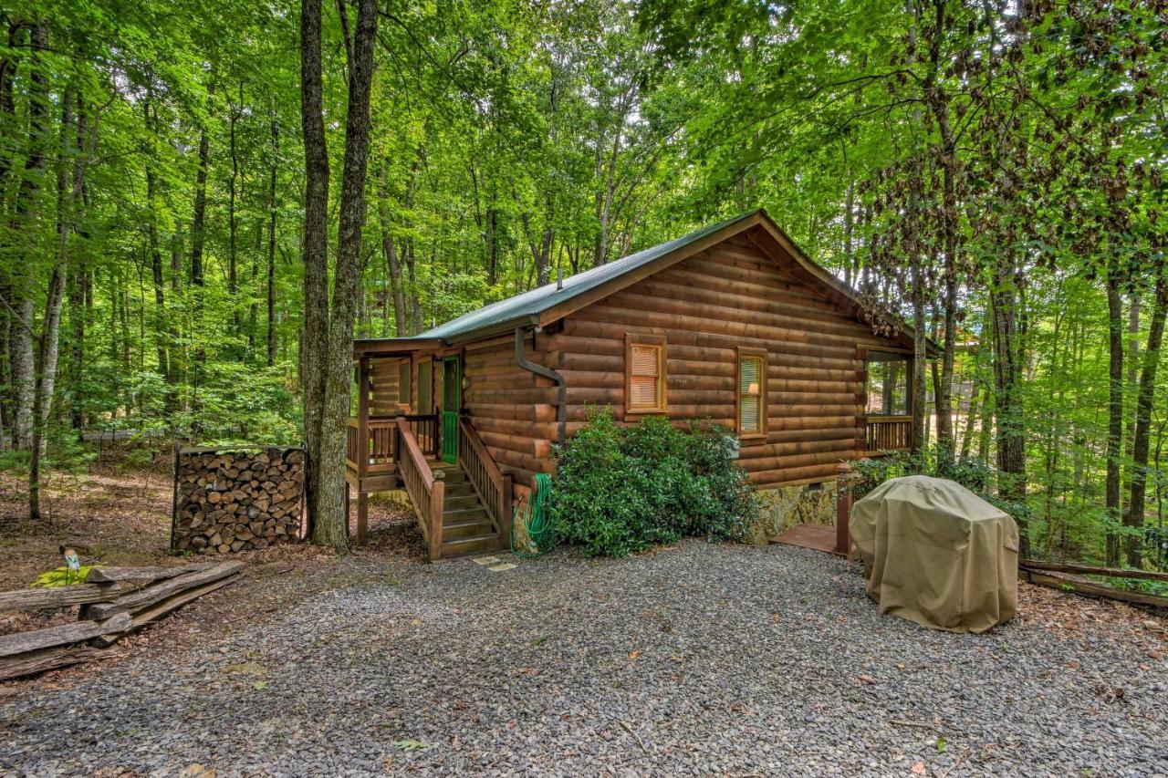 Pinot And Pine Chic Log Cabin About 5 Mi To 蓝岭 外观 照片