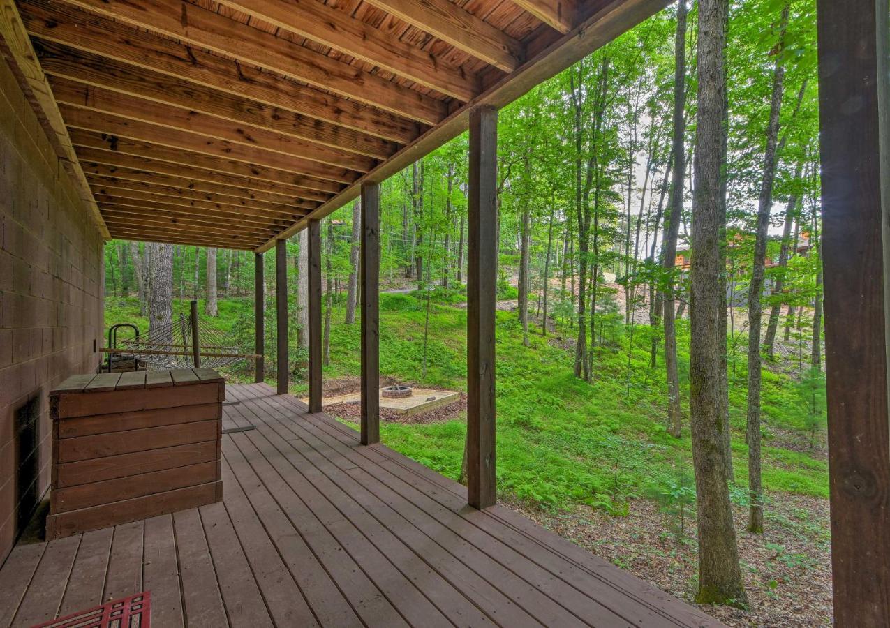 Pinot And Pine Chic Log Cabin About 5 Mi To 蓝岭 外观 照片