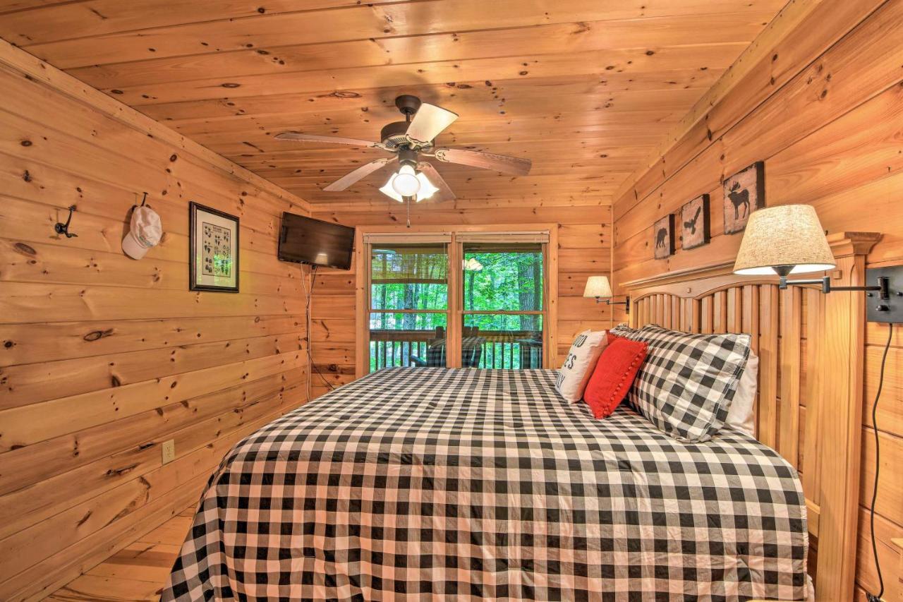 Pinot And Pine Chic Log Cabin About 5 Mi To 蓝岭 外观 照片